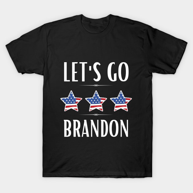 Let's go Brandon T-Shirt by Flower Queen
